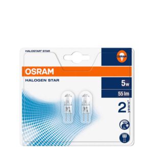 Osram Halogeenlamp Halostar Star G4 5Watt  of 10Watt of 20Watt