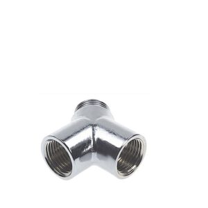 Y verbindingsstuk 1/2, Chroom